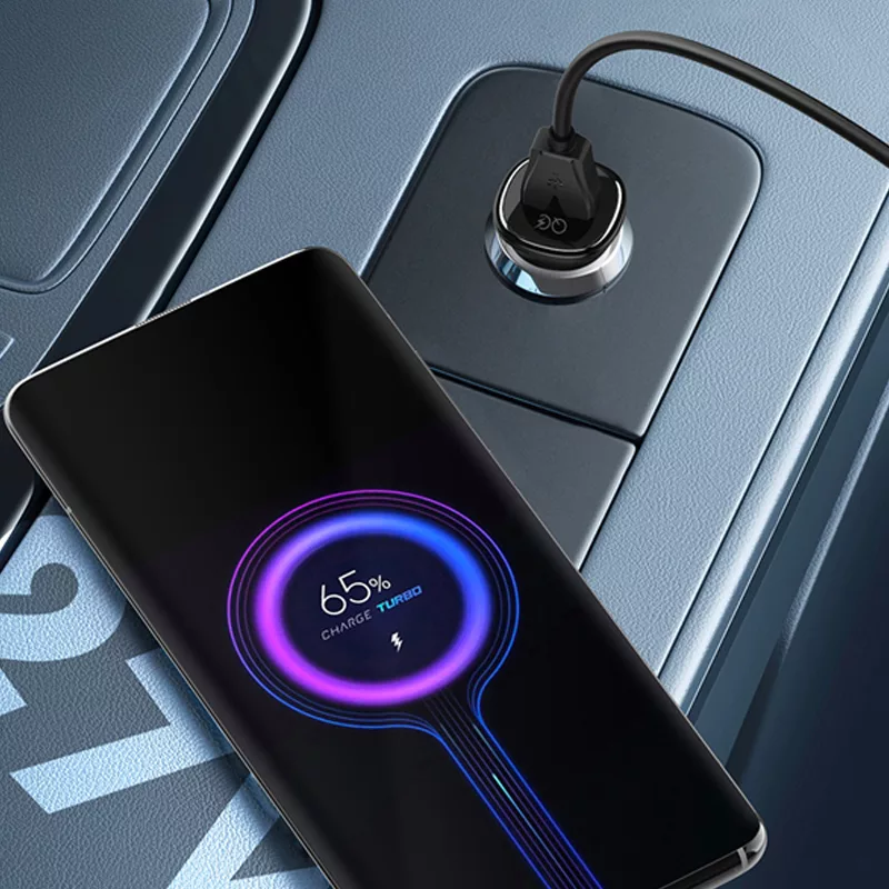 شارژر فندکی 30 وات الدینیو مدل C105 به همراه کابل USB-C