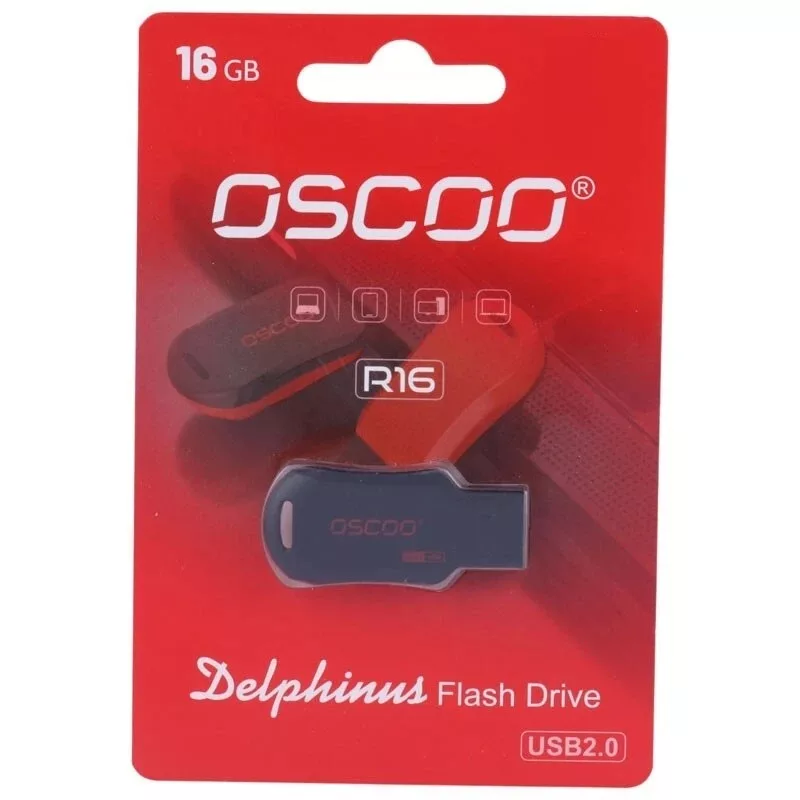 فلش مموری اوسکو مدل R16 ظرفیت 32 گیگابایت با رابط USB 2.0