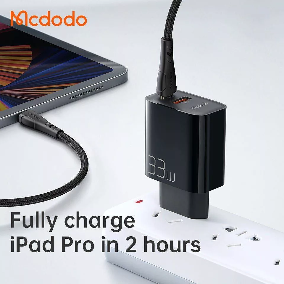 شارژر دیواری مکدودو مدل CH-0922 به همراه کابل تبدیل USB-C