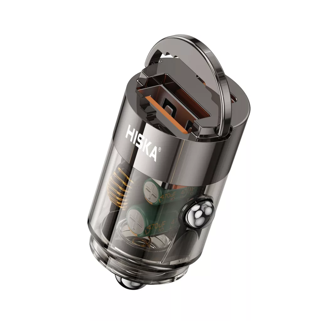 شارژر فندکی 63 وات هیسکا مدل HCC-317