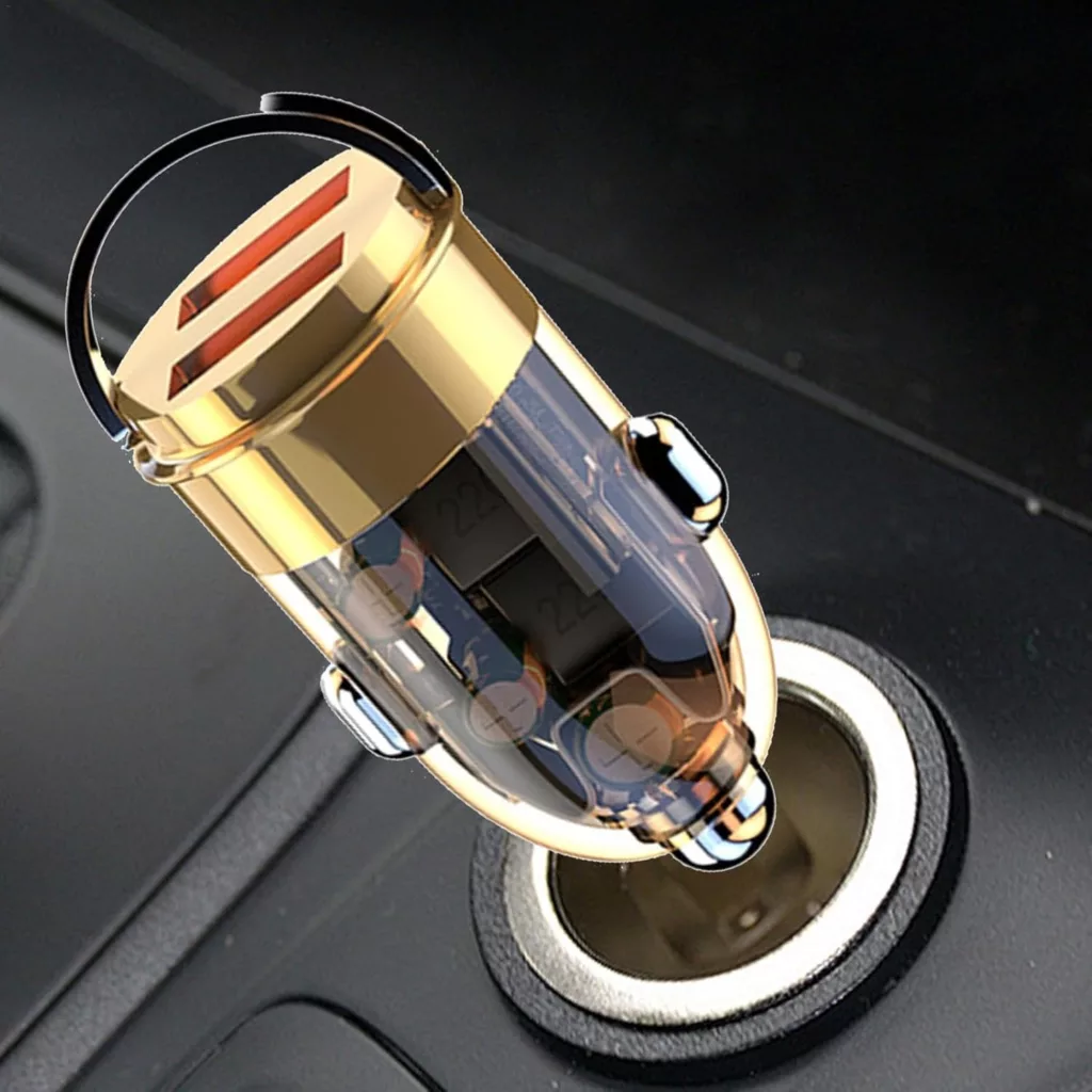 شارژر فندکی 240 وات 2 پورت مدل G22