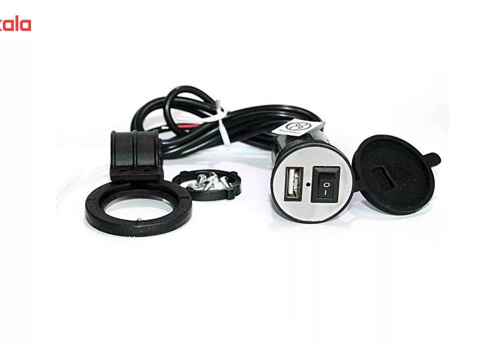 شارژر موبایل موتور سیکلت مدل dell phone