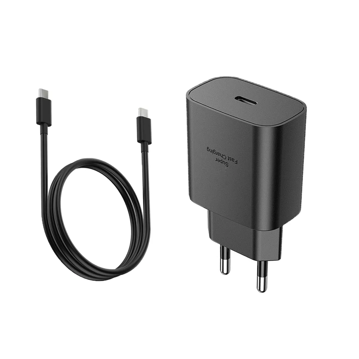 شارژر دیواری 25 وات فوننگ مدل A56 Super Fast EU به همراه کابل تبدیل USB-C