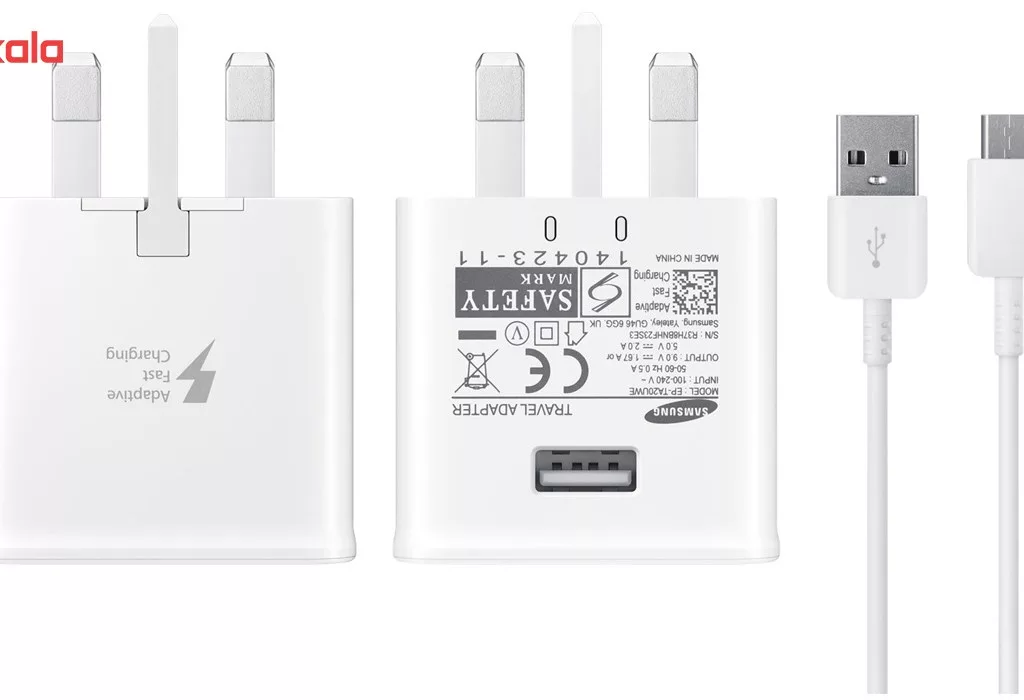 شارژر دیواری 15W مدل EP-TA20UWE همراه با کابل USB Type-C