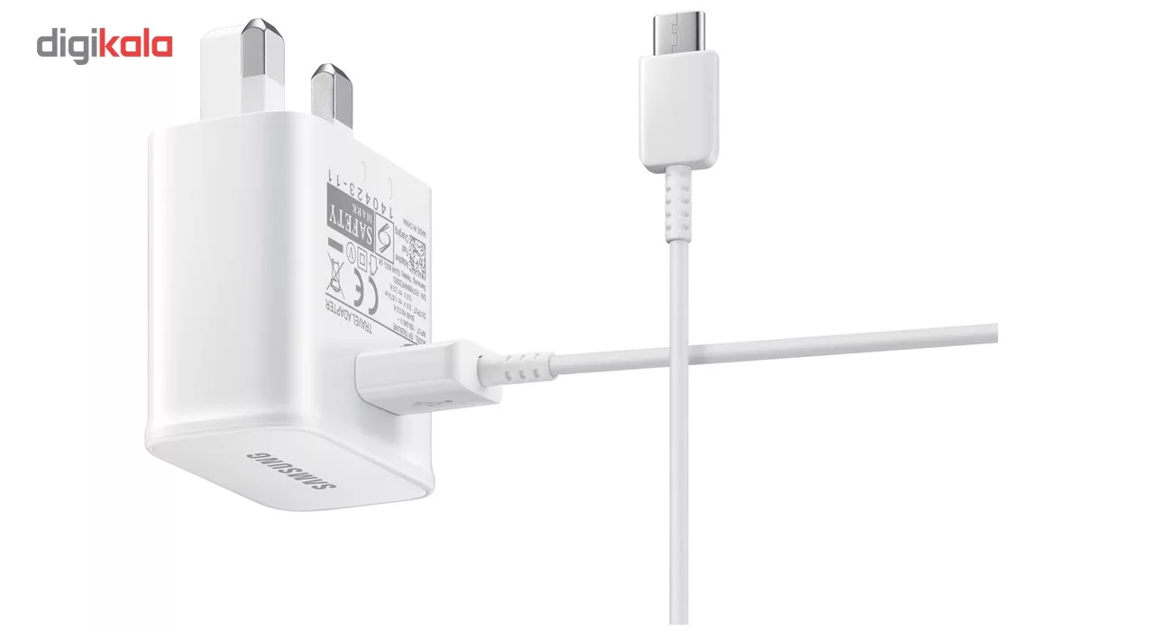 شارژر دیواری 15W مدل EP-TA20UWE همراه با کابل USB Type-C