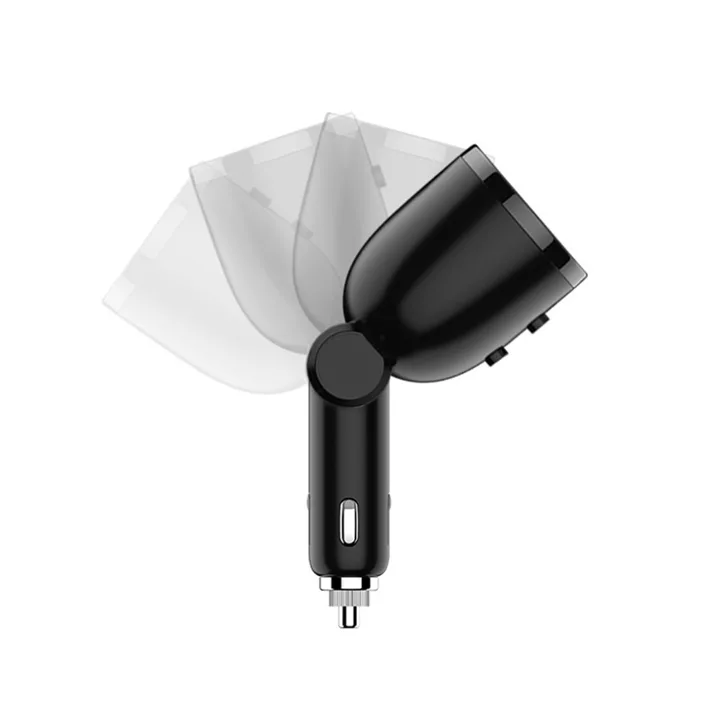 شارژر فندکی 80وات 4 پورت مدل EV-M2-CCY16-EU