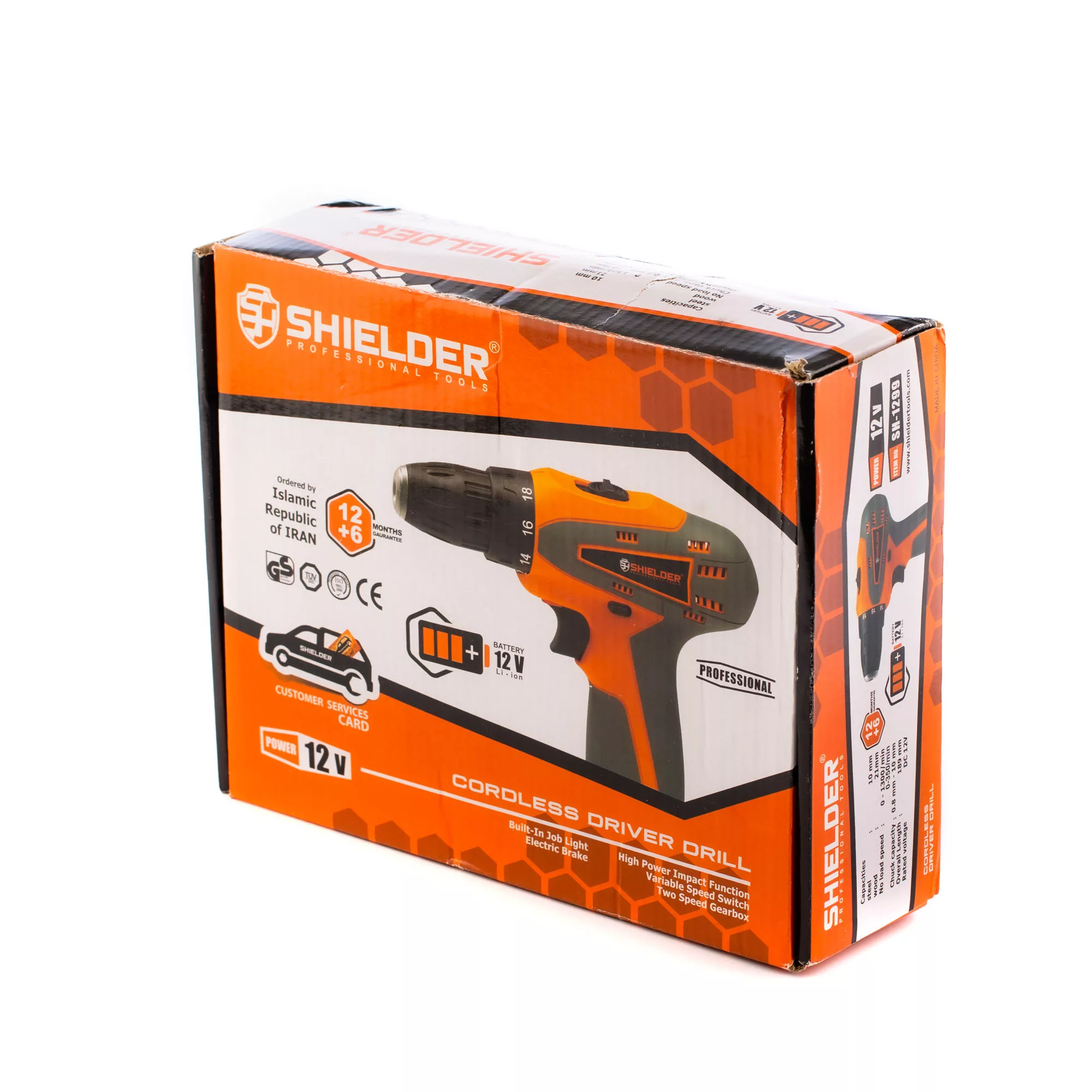 پیچ گوشتی شارژی شیلدر مدل SH-1299