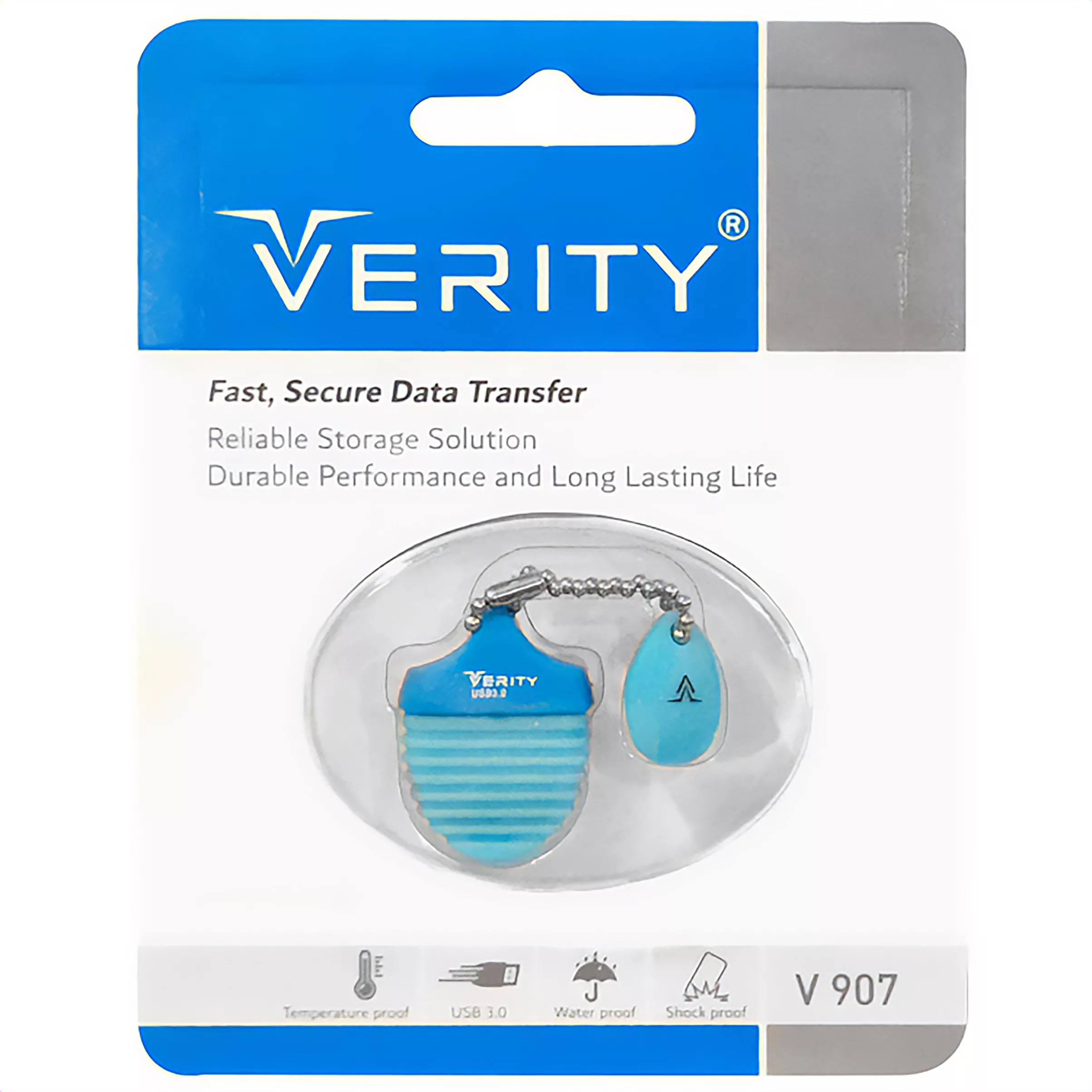 فلش مموری وریتی مدل V907 ظرفیت 16 گیگابایت با رابط USB 3.0