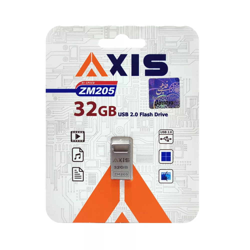 فلش مموری اکسیس مدل ZM205 ظرفیت 32 گیگابایت