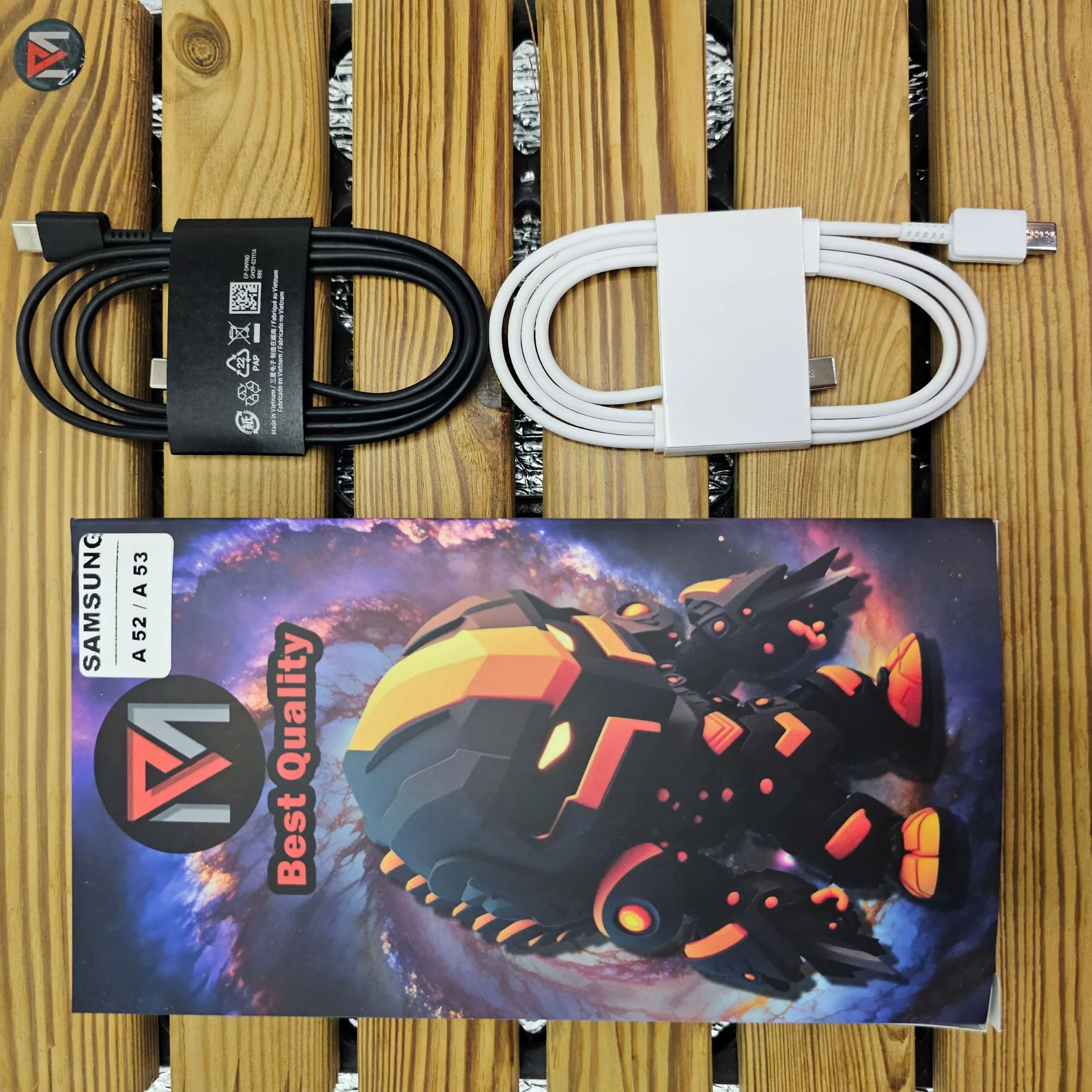 شارژر دیواری 25 وات ام پی مدل A52/A53 به همراه کابل USB-C