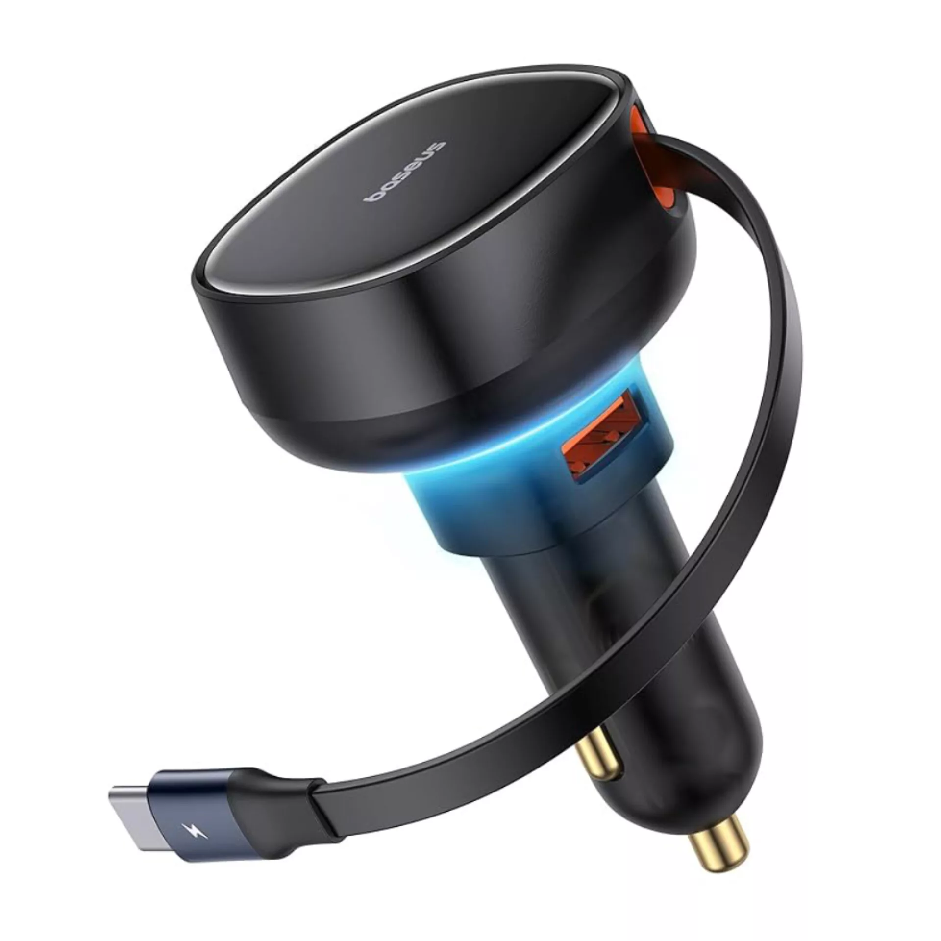 شارژر فندکی 60 وات بیسوس مدل  CCTXP-UC