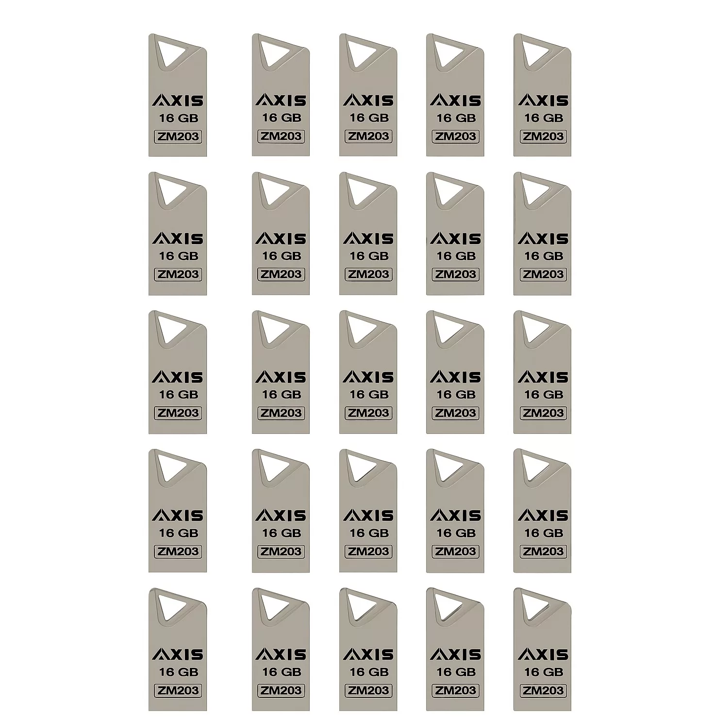 فلش مموری اکسیس ZM203 ظرفیت ۱۶ گیگابایت با رابط USB 2.0 بسته ۲۵ عددی فلش مموری اکسیس ZM203 ظرفیت ۱۶ گیگابایت با رابط USB 2.0 بسته ۲۵ عددی