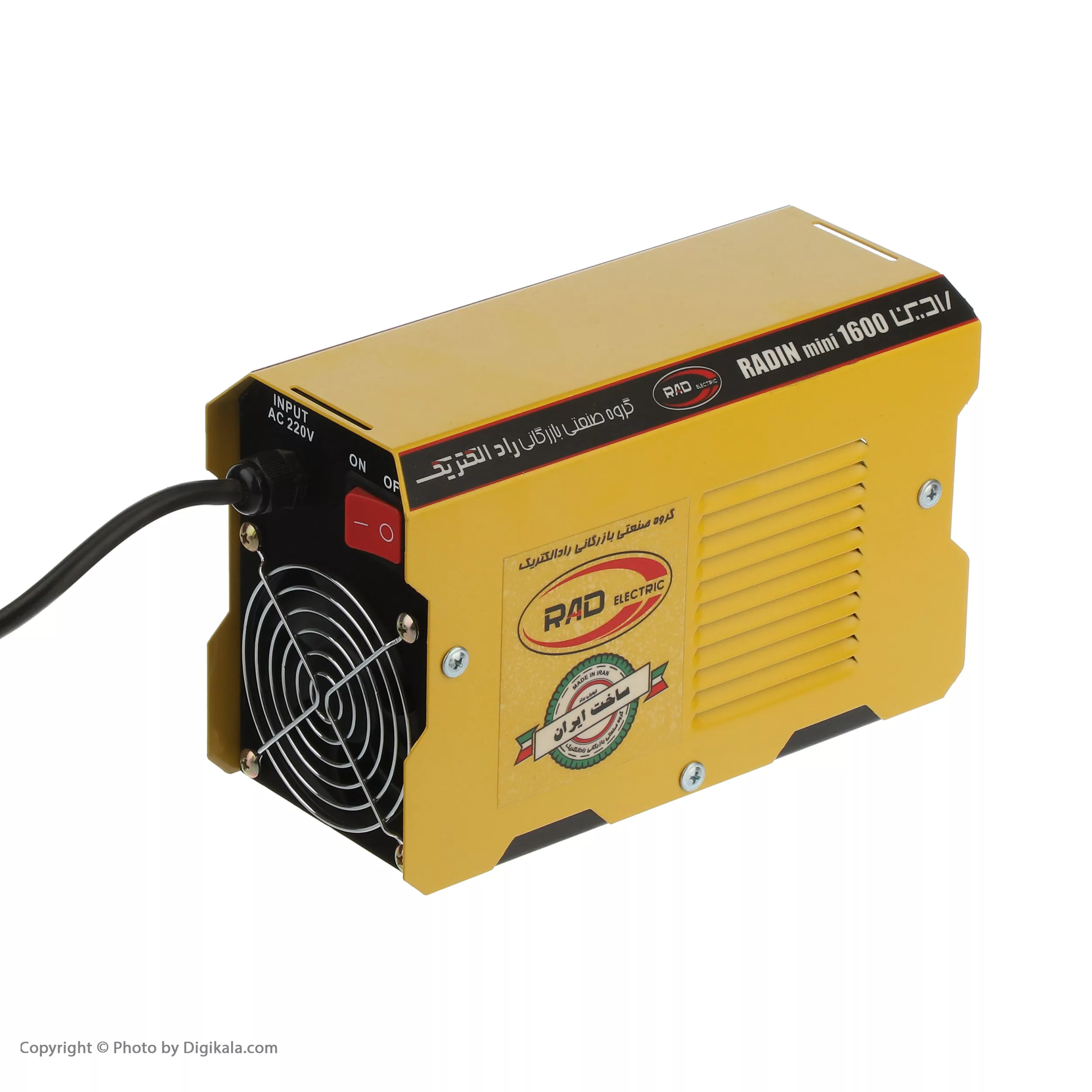 اینورتر جوشکاری 140 آمپر رادالکتریک مدل رادین 1600