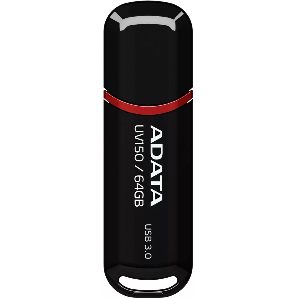 فلش مموری ای دیتا مدل DashDrive UV150 – 64GB ظرفیت 64 گیگابایت با رابط USB 3.0، USB 2.0، USB 3.1