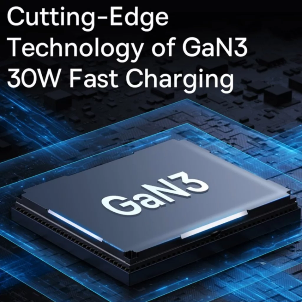 شارژر دیواری باسئوس مدل Fast GaN 30w