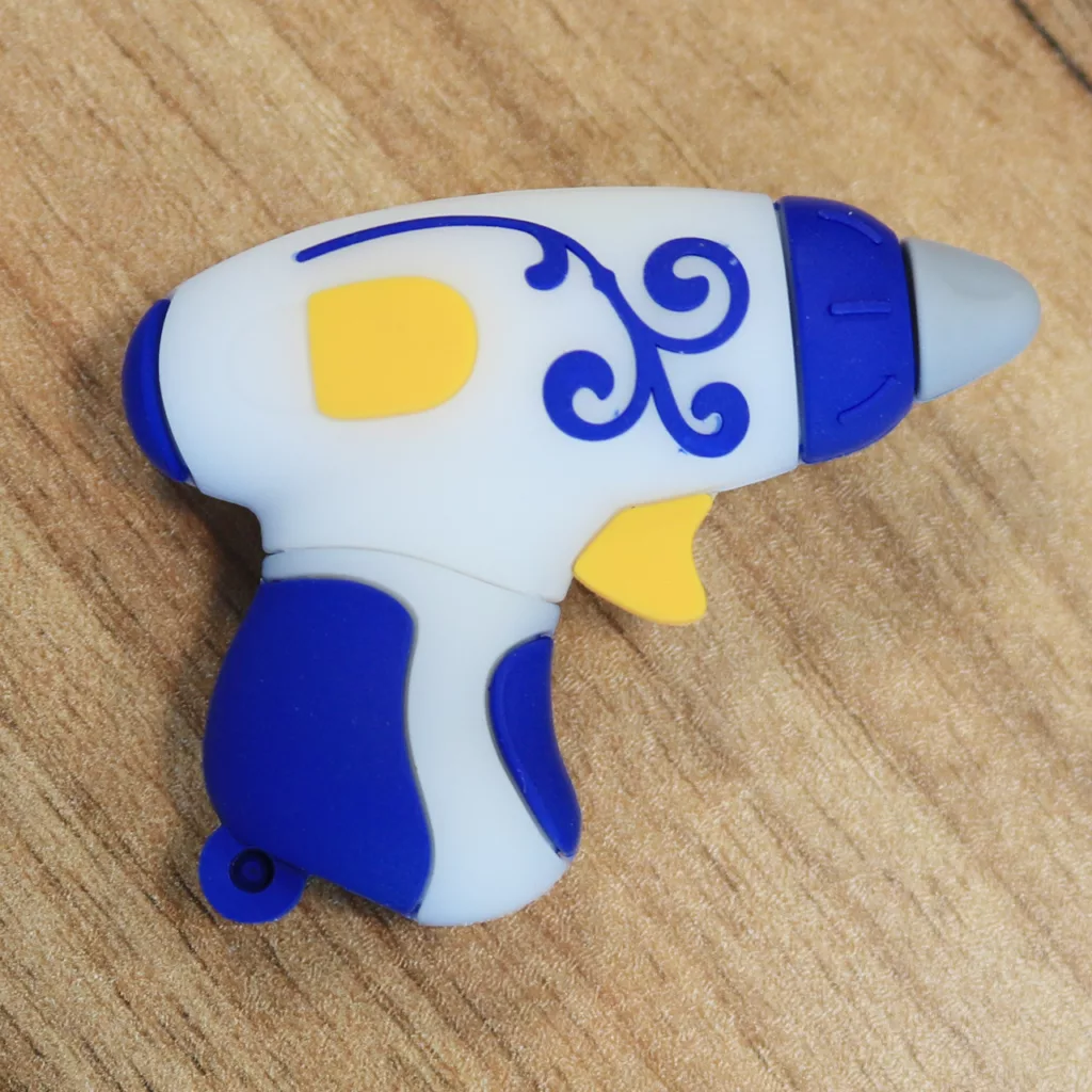 فلش مموری طرح تفنگ چسب حرارتی مدل Ul-Glue01 ظرفیت 8 گیگابایت