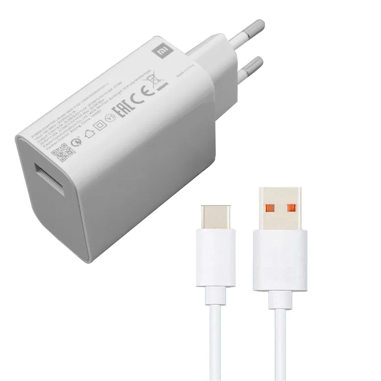 شارژر دیواری  مدل MDY-11-EZ به همراه کابل تبدیل USB-C