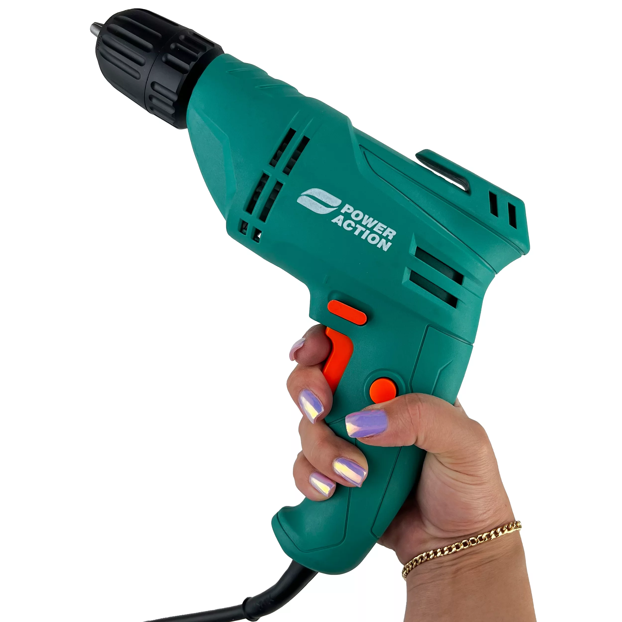 دریل پیچ گوشتی برقی پاور اکشن مدل HD 380