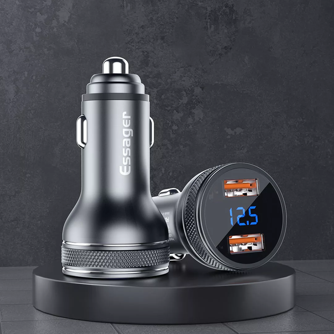 شارژر فندکی 36 وات ایساگر مدل King Kong