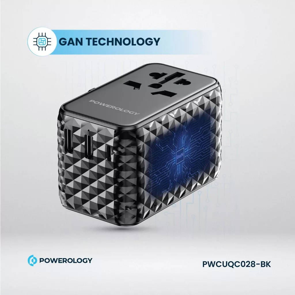 شارژر دیواری 20 وات پاورولوژی مدل یونیورسال PWC028