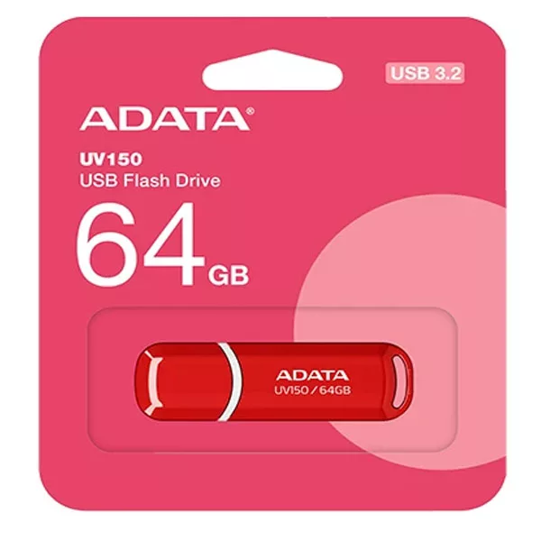 فلش مموری ای دیتا مدل uv150 ظرفیت 64 گیگابایت
