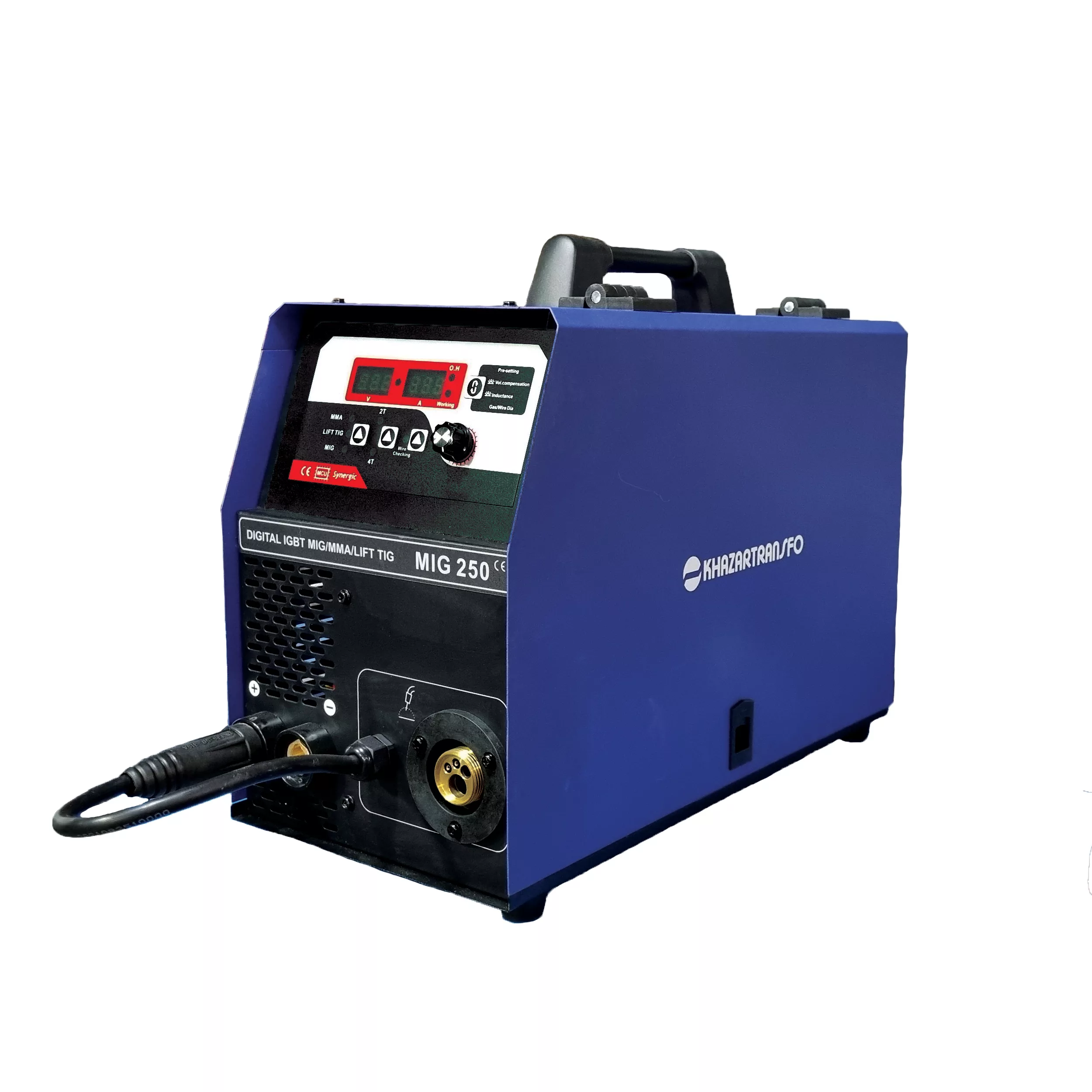 دستگاه جوشکاری 250 آمپر خزرترانسفو مدل  MIG Synergic 2500