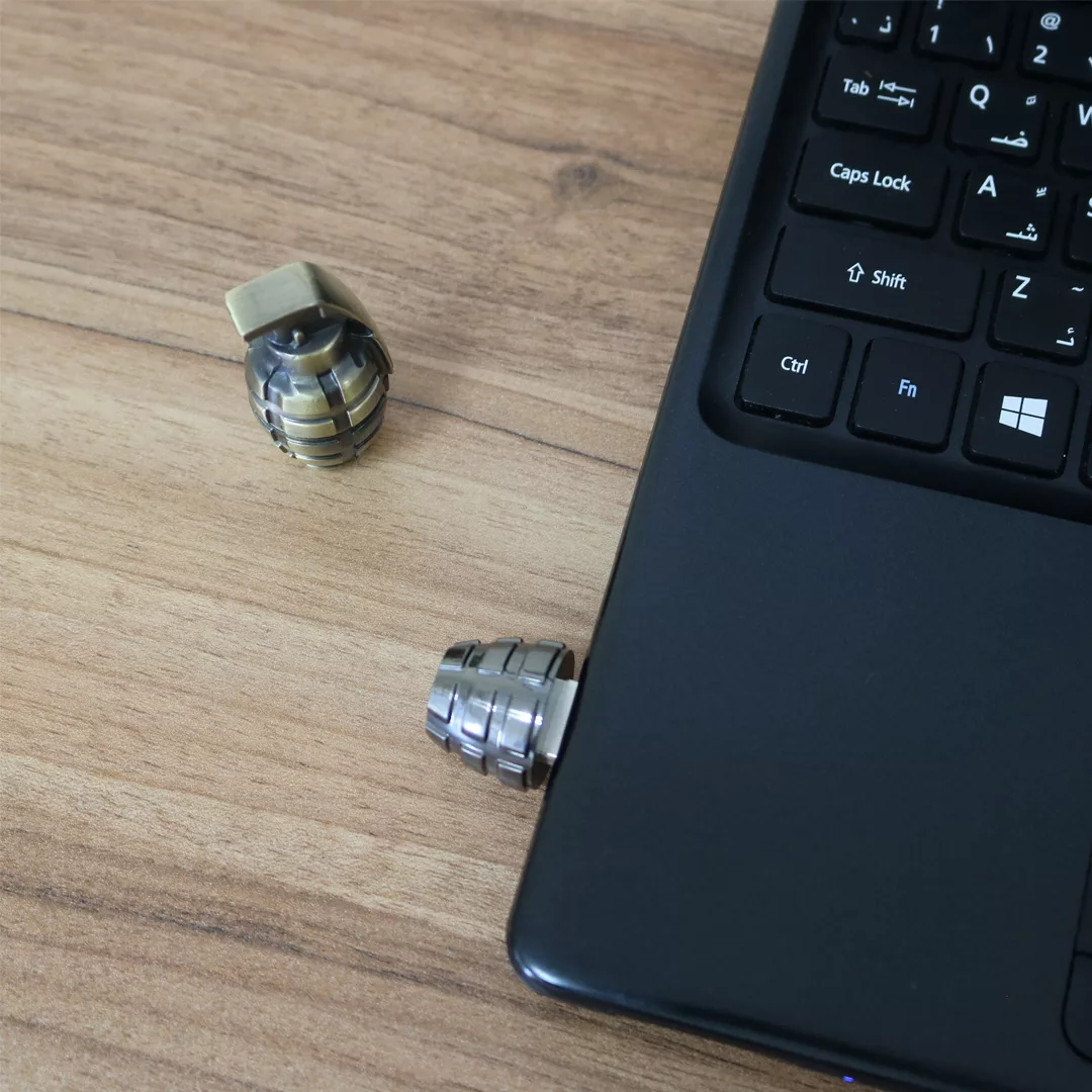 فلش مموری طرح نارنجک مدل ul-002 ظرفیت 64 گیگابایت