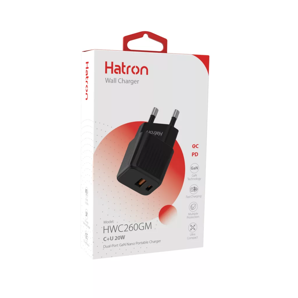 شارژر دیواری 20 وات هترون مدل HWC260GM