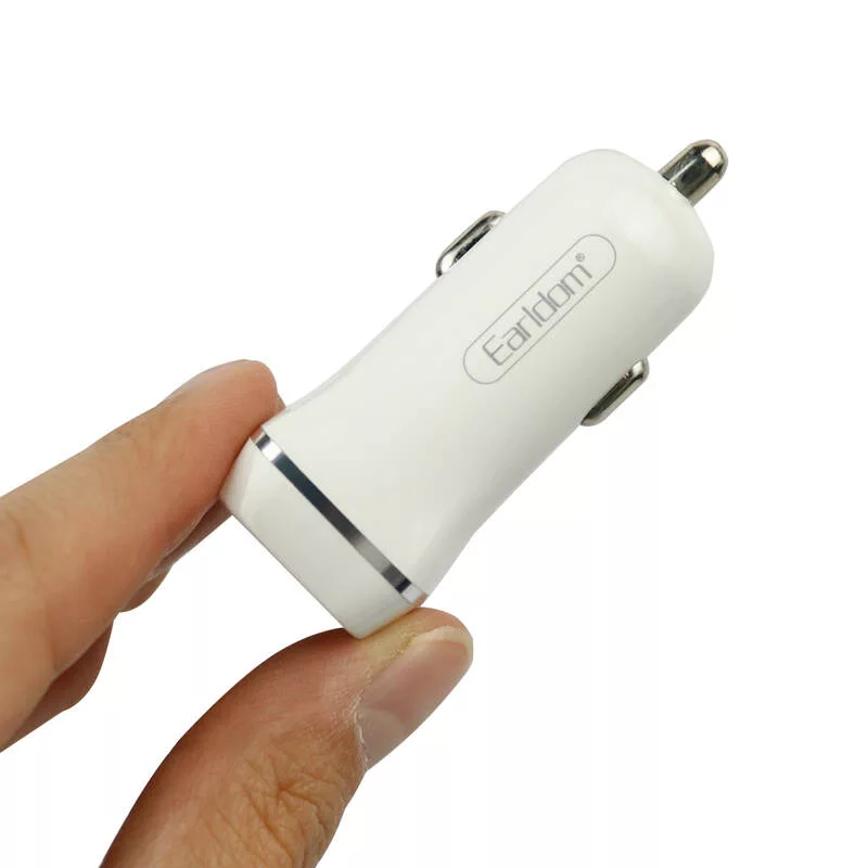 شارژر فندکی ارلدام مدل ES-125 به همراه کابل تبدیل microUSB