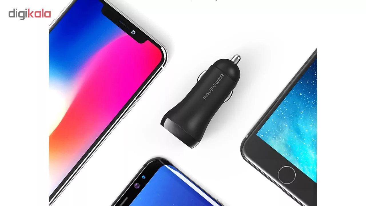 شارژر فندکی راو پاور مدل RP-PC091