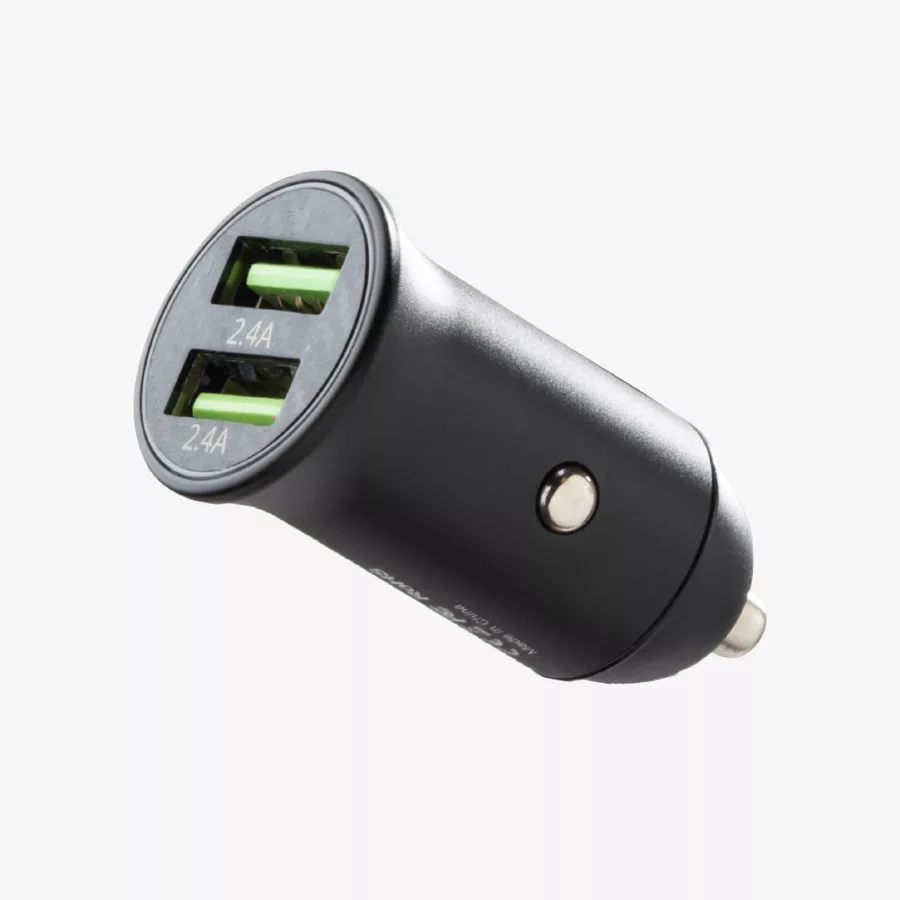 شارژر فندکی 12 وات دو پورت بیاند مدل ba-104