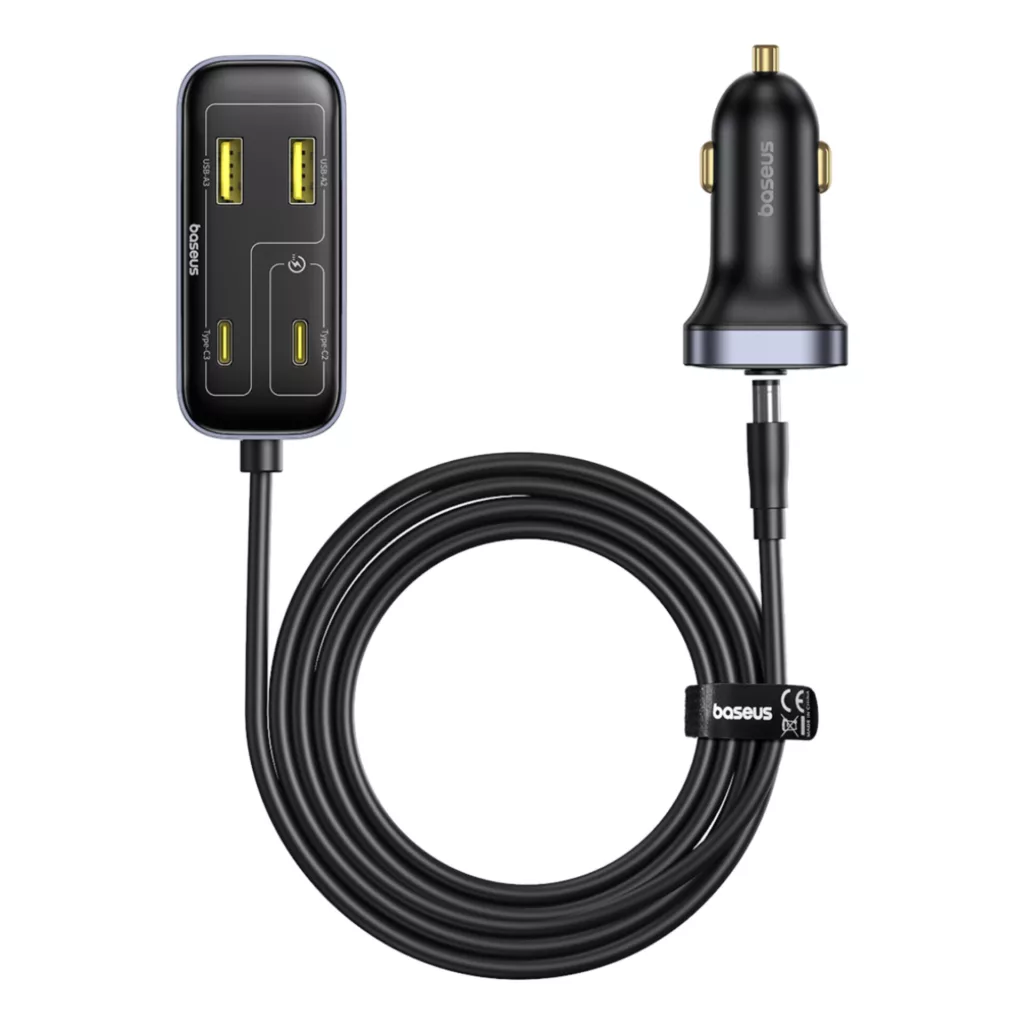 شارژر فندکی 110 وات  بیسوس مدل L1