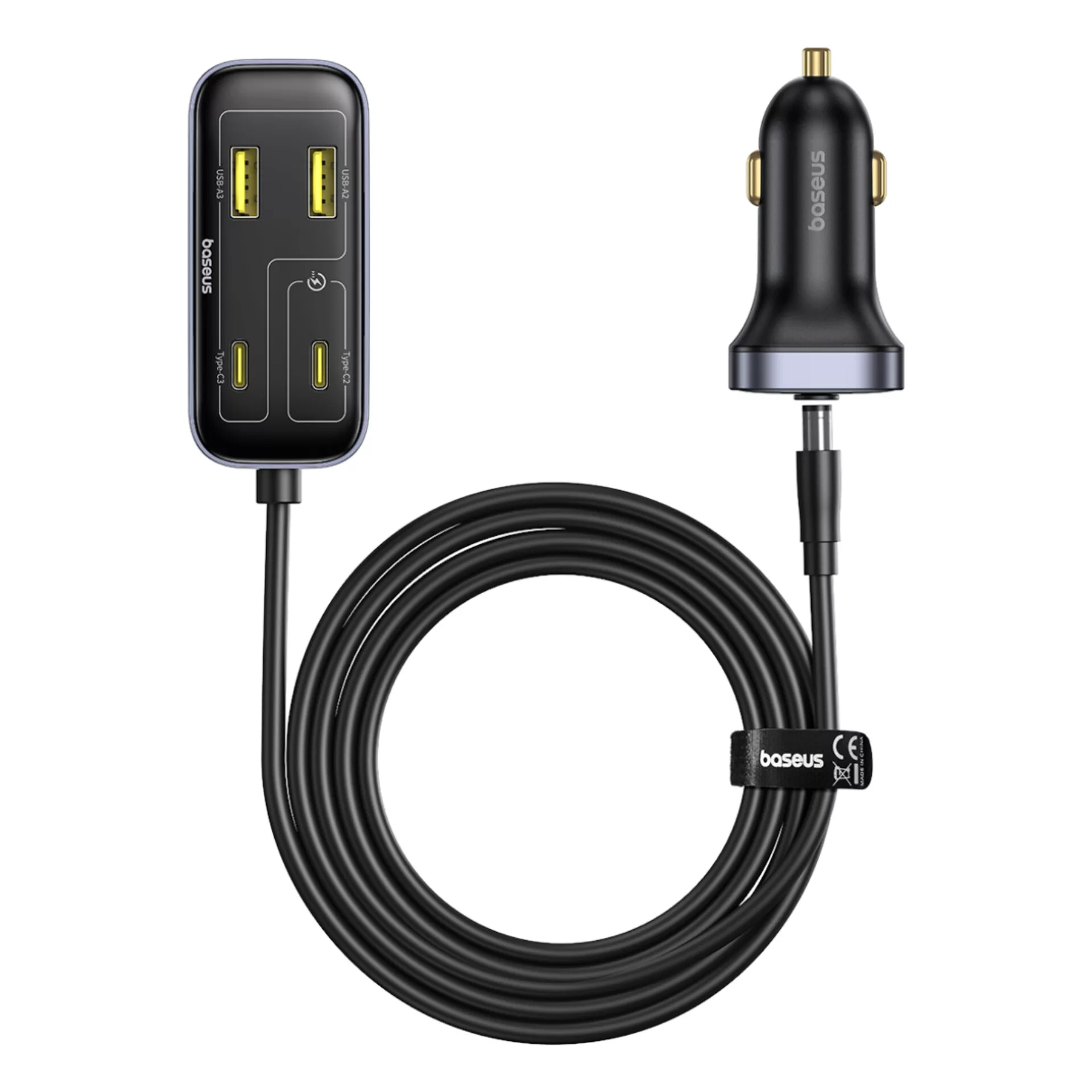 شارژر فندکی 110 وات  بیسوس مدل L1