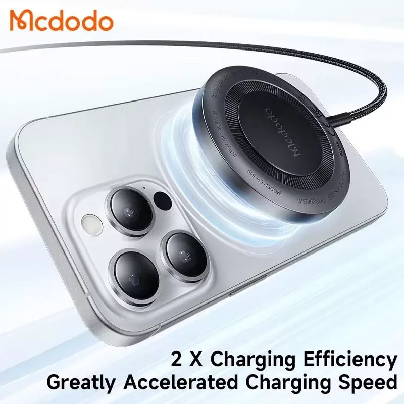 شارژر بی سیم 15وات مک دودو مدل CH-5490