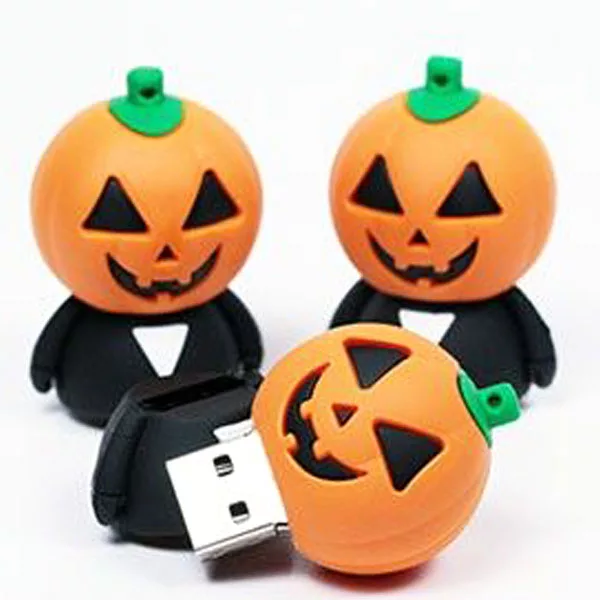 فلش مموری کینگ فست مدل Pumpkin Halloween HA-12 ظرفیت 32 گیگابایت