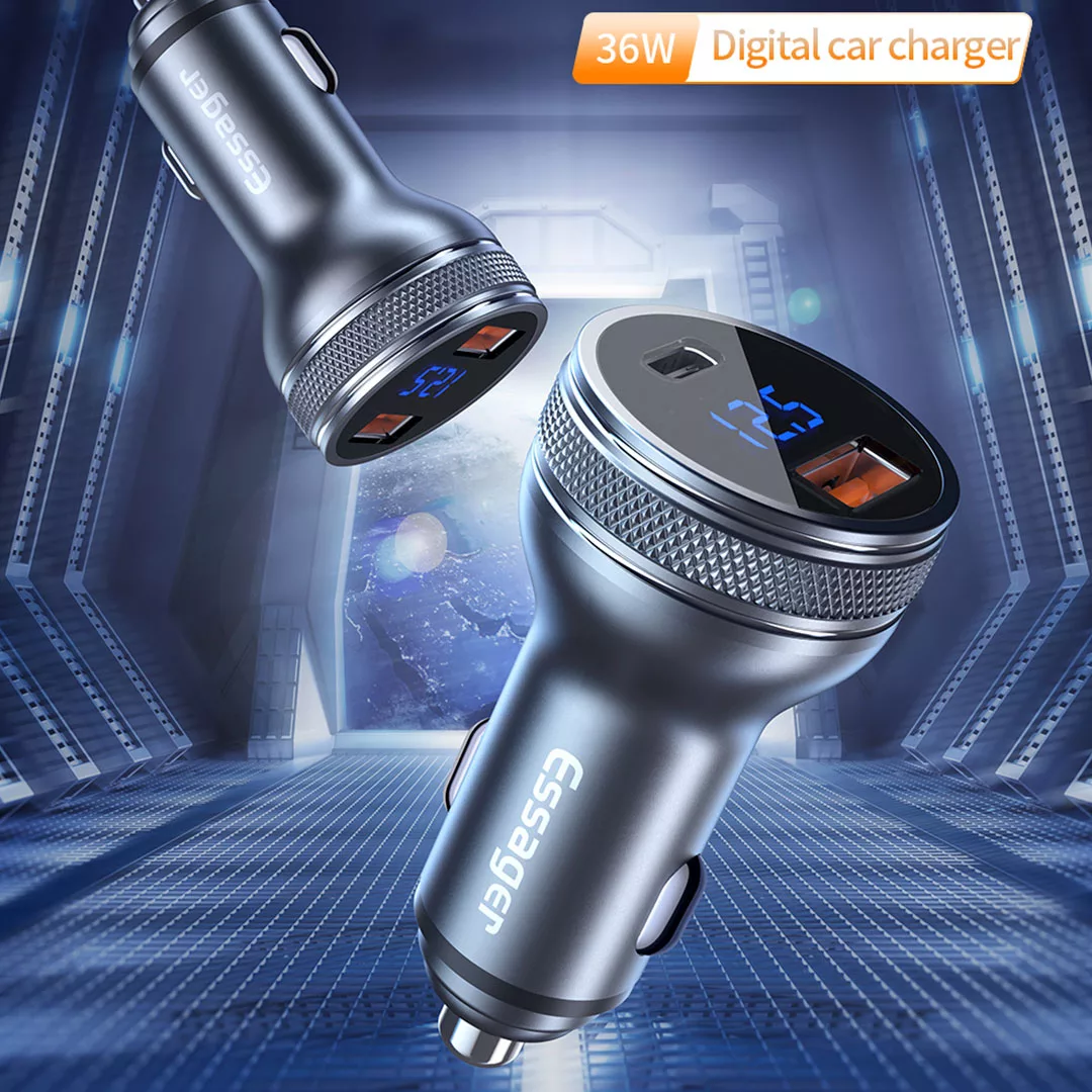 شارژر فندکی 36 وات ایساگر مدل King Kong