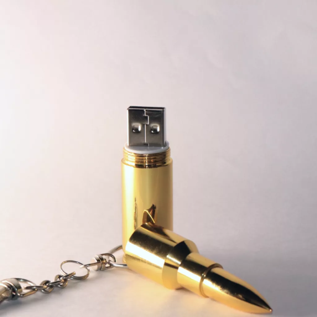 فلش مموری طرح فشنگ مدل DME1168 ظرفیت 16 گیگابایت