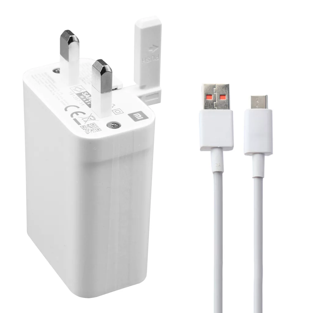 شارژر دیواری شیائومی مدل Redmi Note 11S به همراه کابل تبدیل USB-C