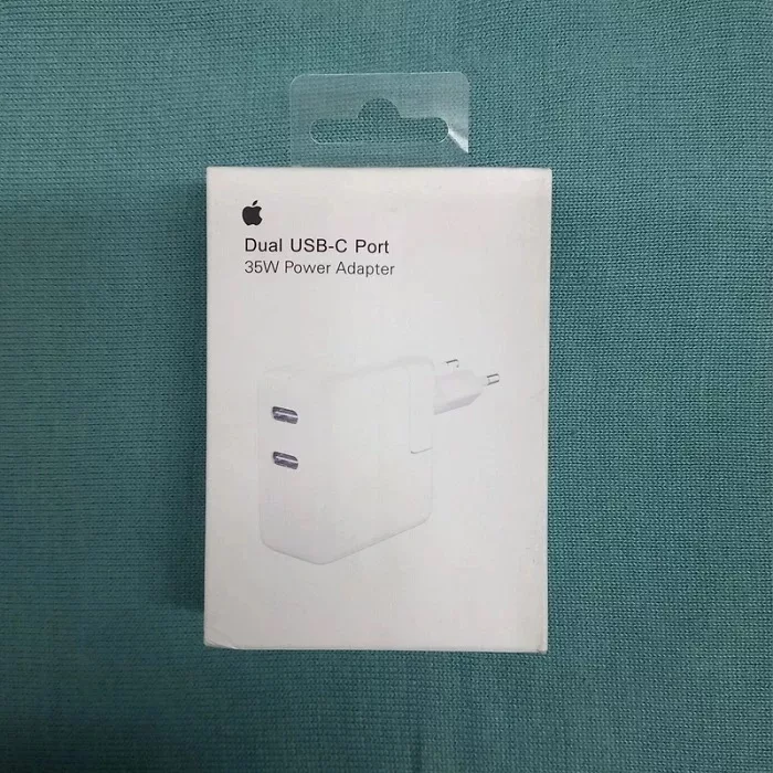 شارژر دیواری 35 وات مدل  Dual USB-C iphone