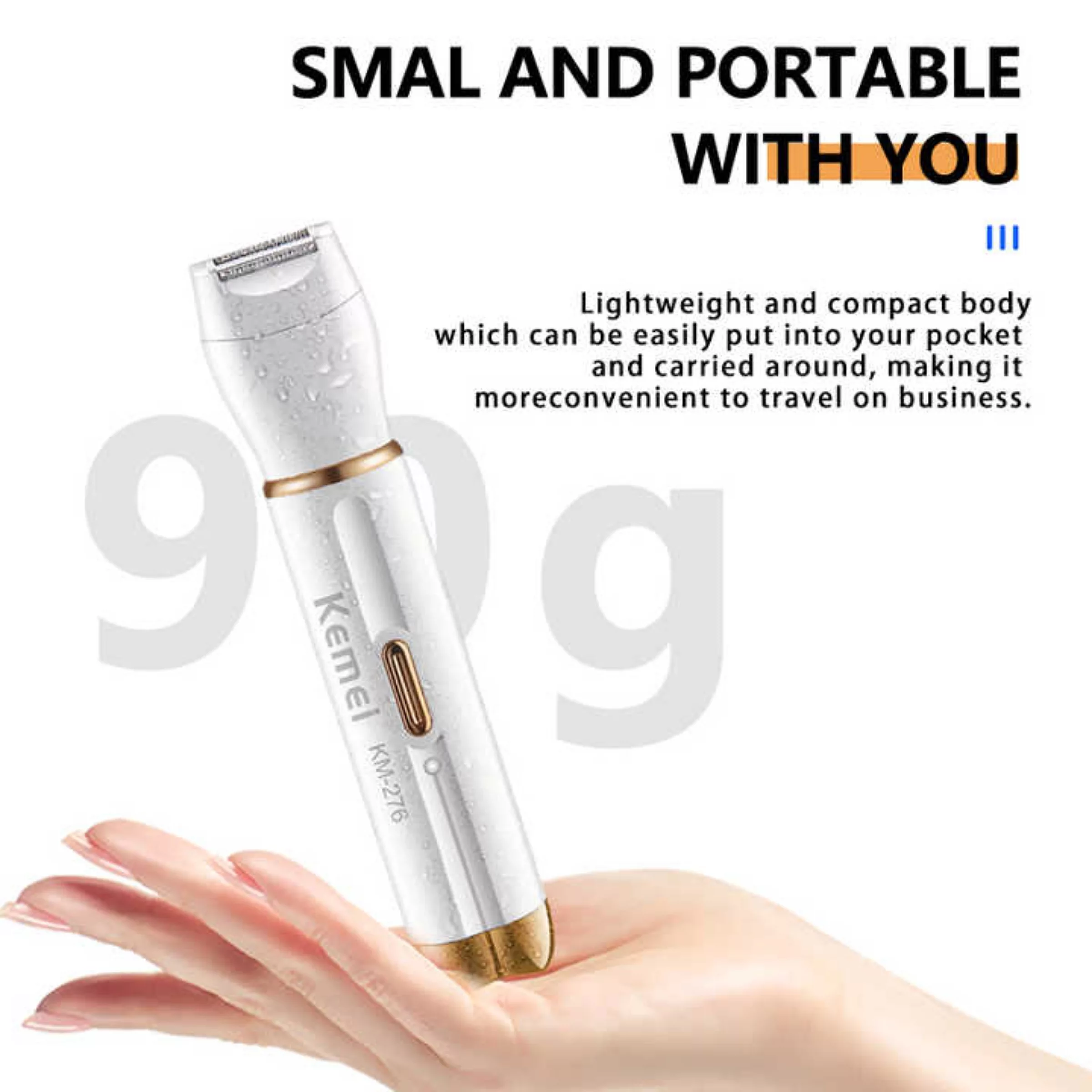 ست اصلاح موی بدن بانوان کیمی مدل km-276