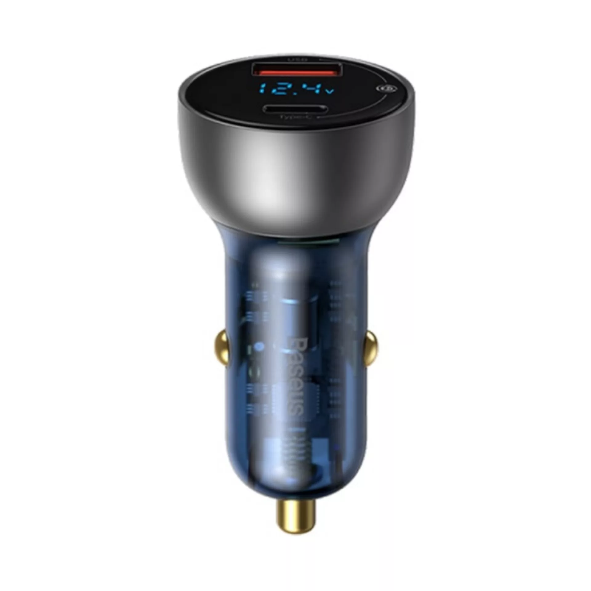 شارژر فندکی 100 وات بیسوس مدل Dual Quick 100W