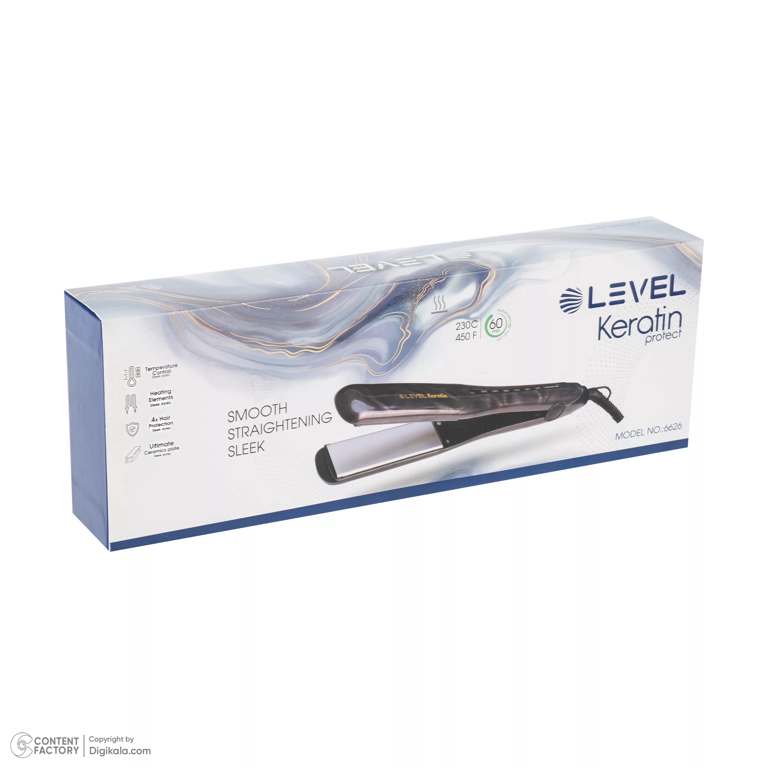 اتو مو خانگی لول مدل 6626