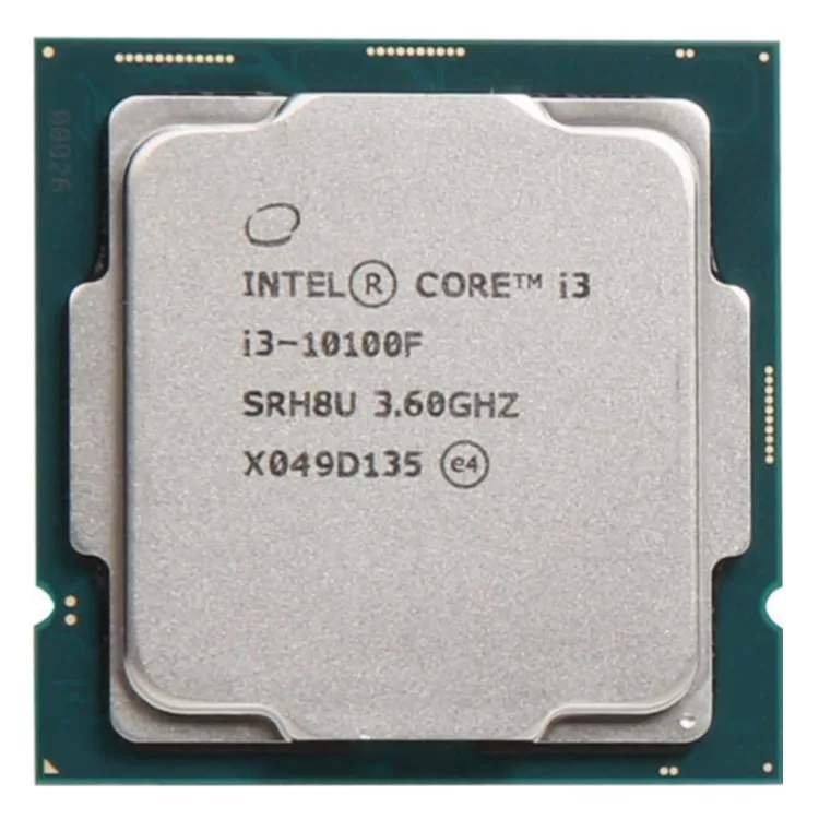 پردازنده مرکزی اینتل مدل Core i3 10100f tray