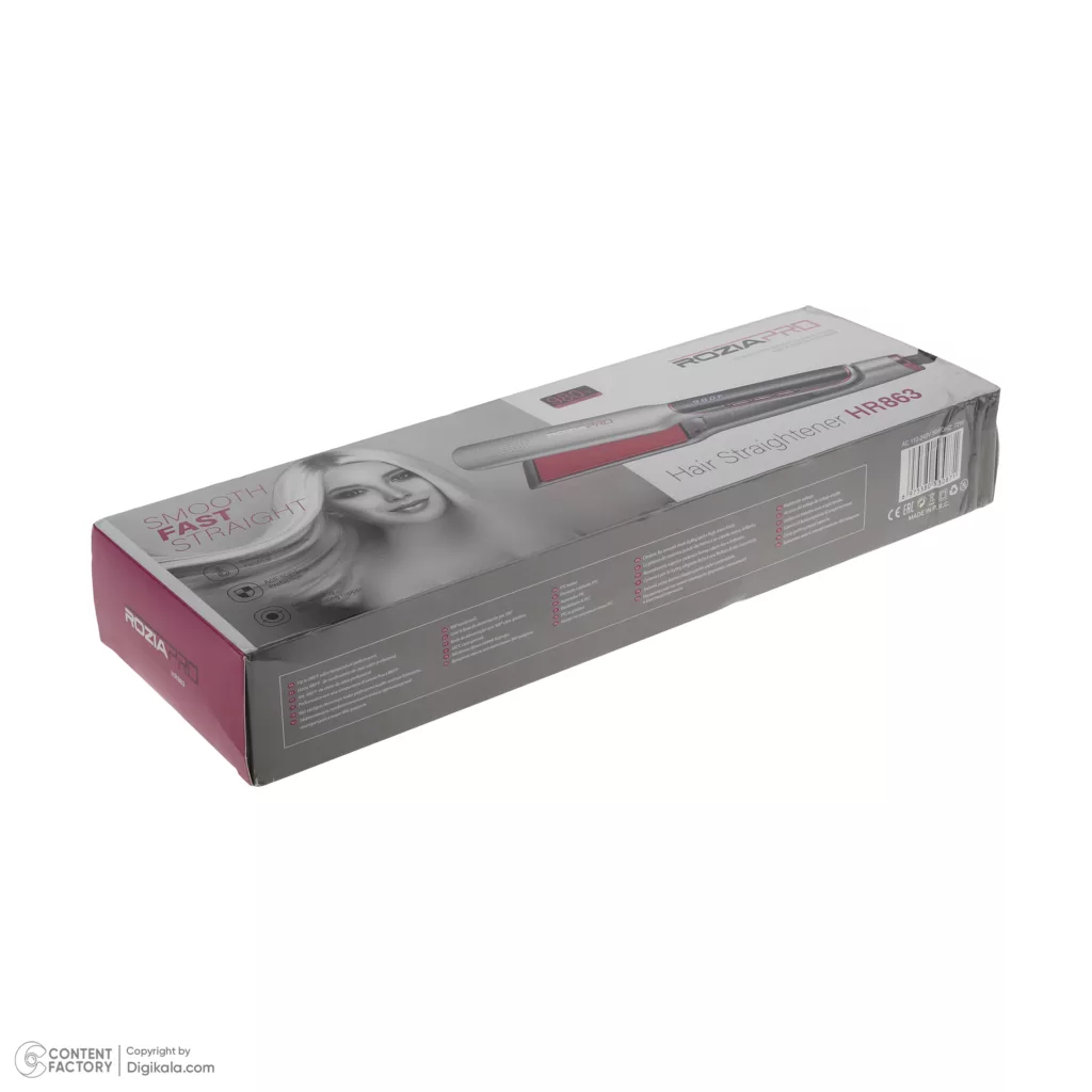 اتو و حالت دهنده ی مو روزیا پرو مدل HR863