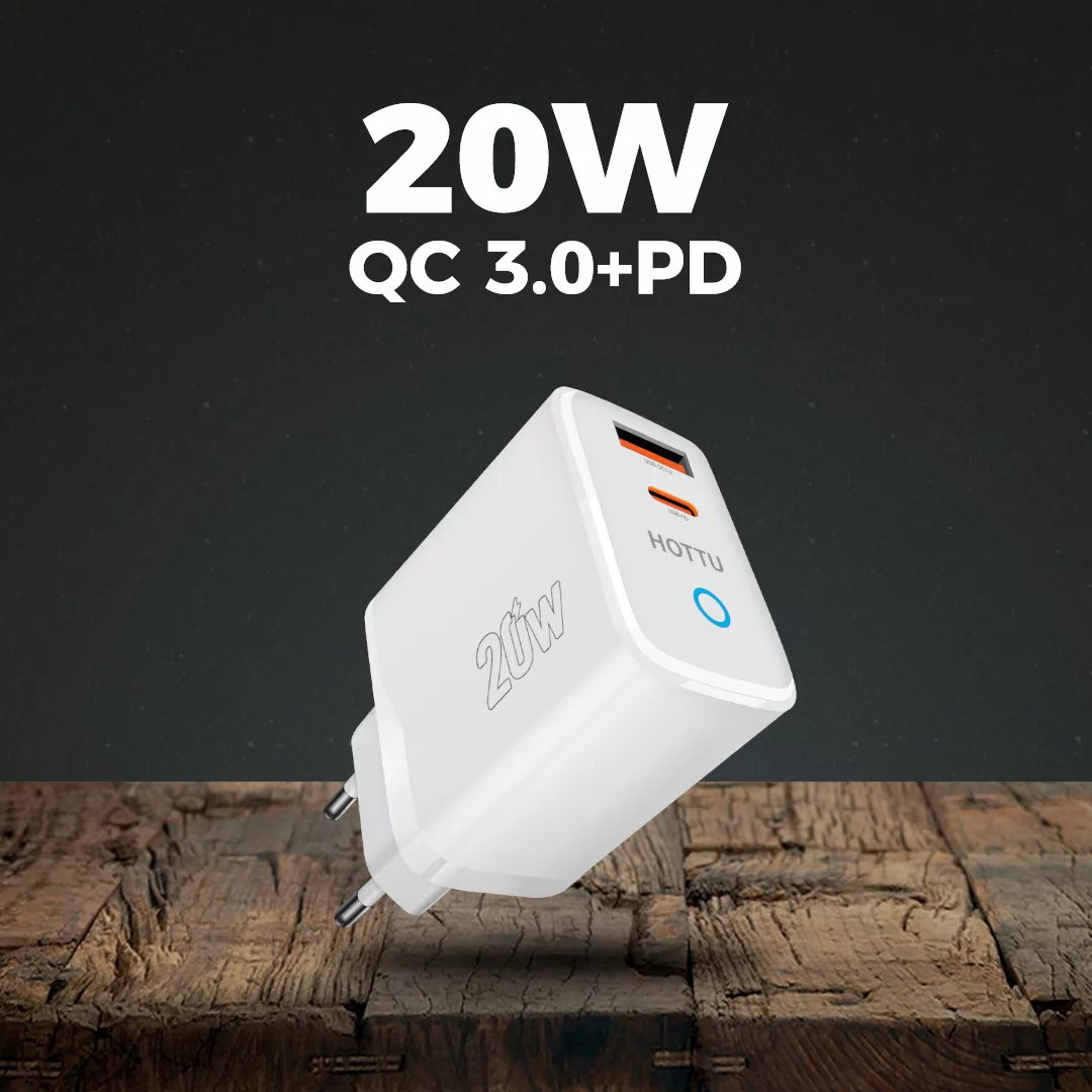 شارژر دیواری 20 وات هوتو مدل FC21