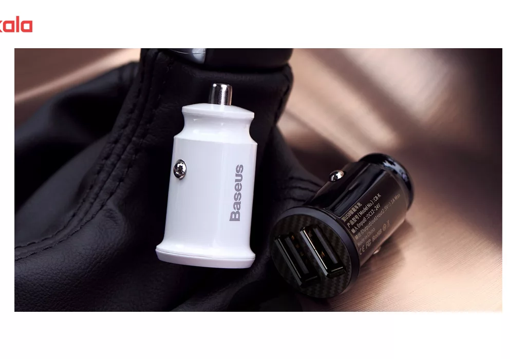 شارژر فندکی باسئوس مدل Grain