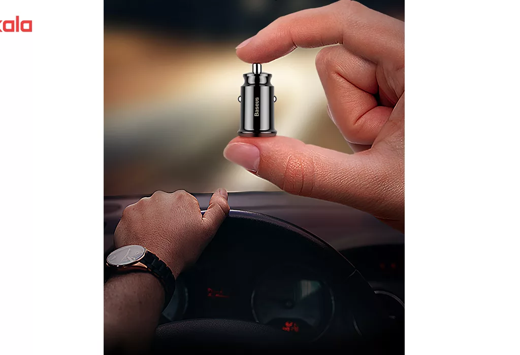 شارژر فندکی باسئوس مدل Grain