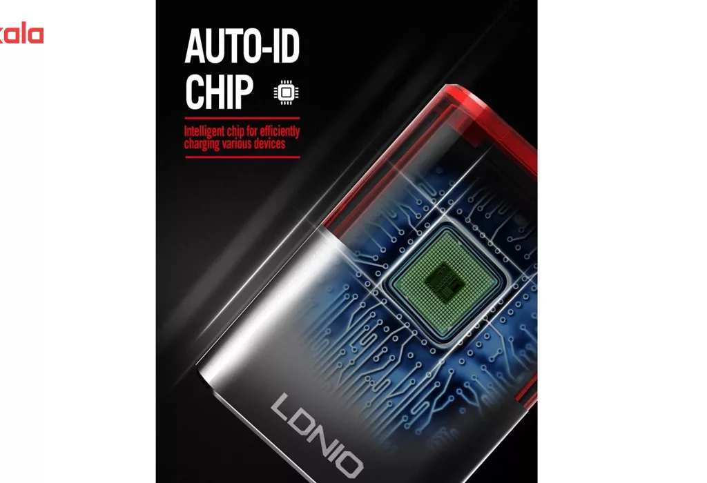 شارژر دیواری الدینیو مدل A2206 همراه با کابل میکرو USB