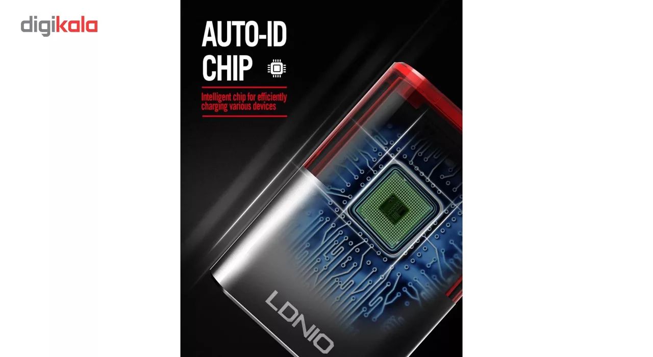 شارژر دیواری الدینیو مدل A2206 همراه با کابل میکرو USB