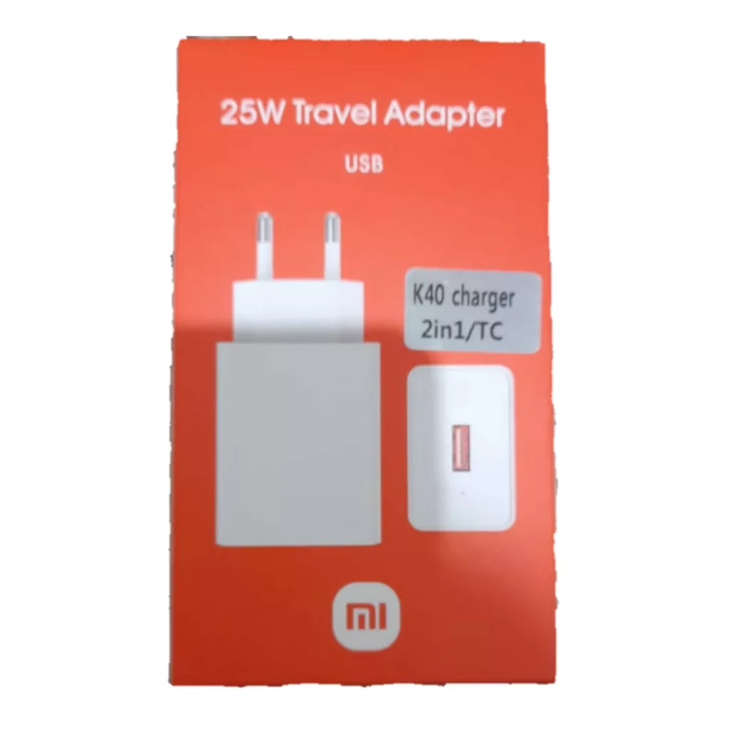 شارژر دیواری شیائومی مدلMDY-K40-EY به همراه کابل تبدیل usb-c
